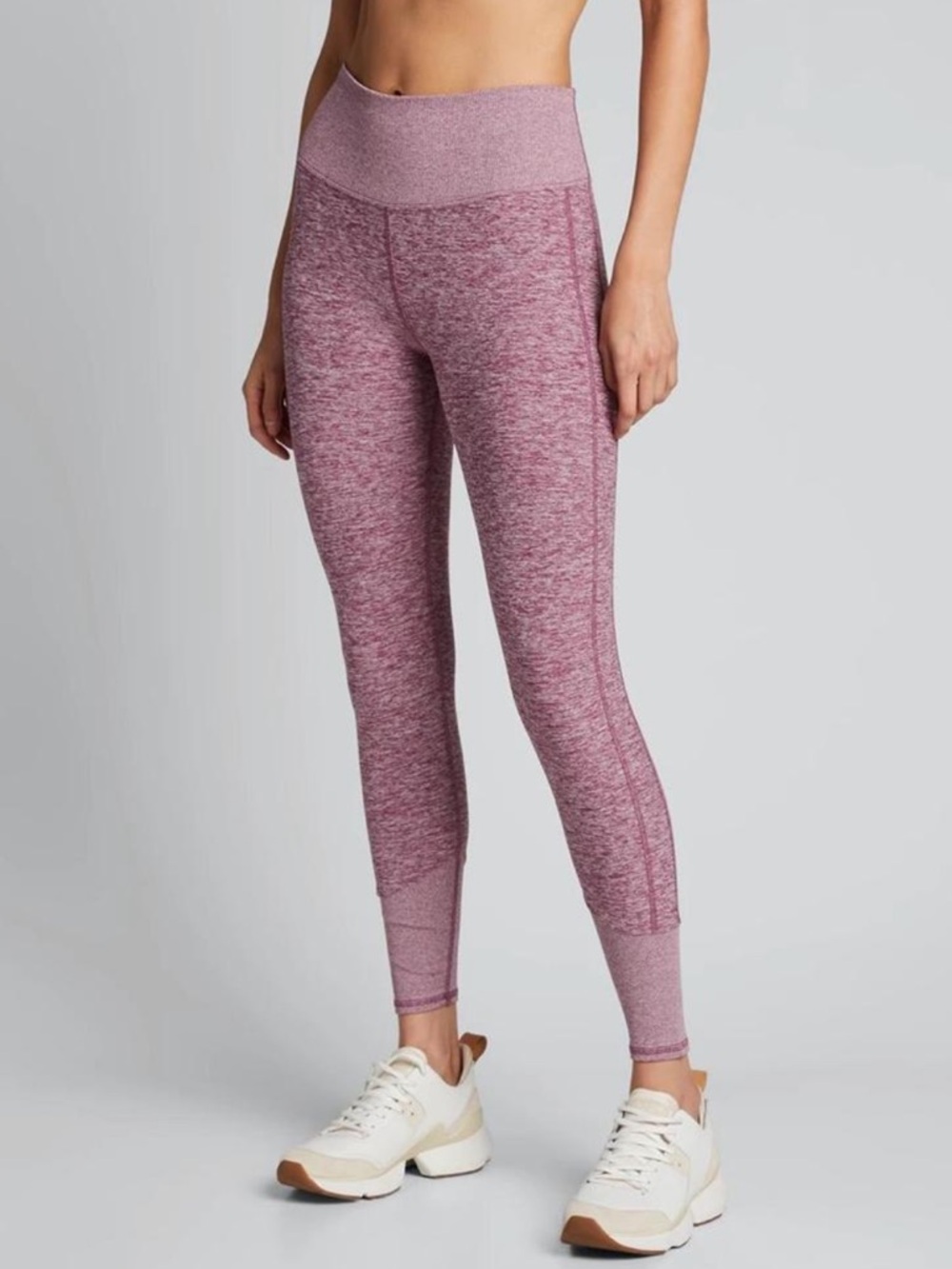 ALO Yoga Alosoft High-Rise Leggings in Pink Dragonfruit Heather sz S